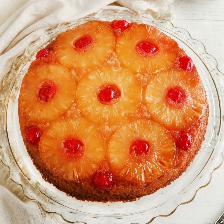 Gluten Free Pineapple Upside-Down Cake