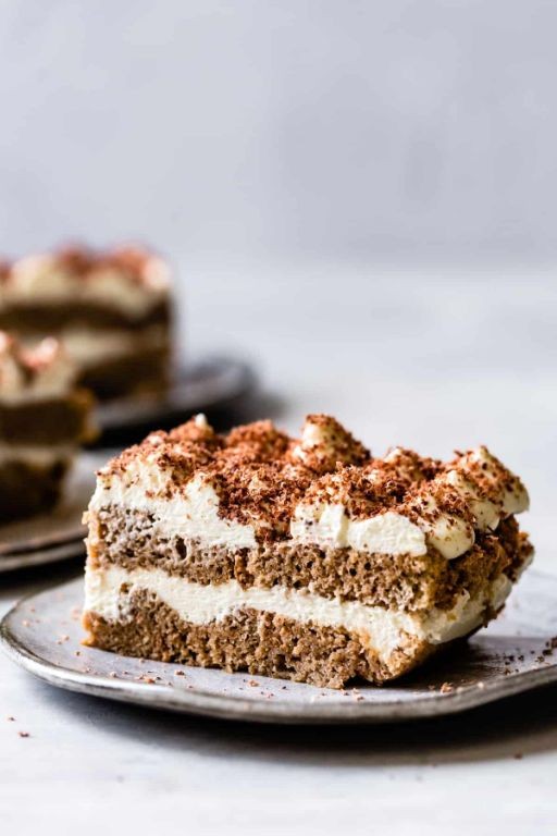 Gluten Free Tiramisu Cake with Mascarpone Cream