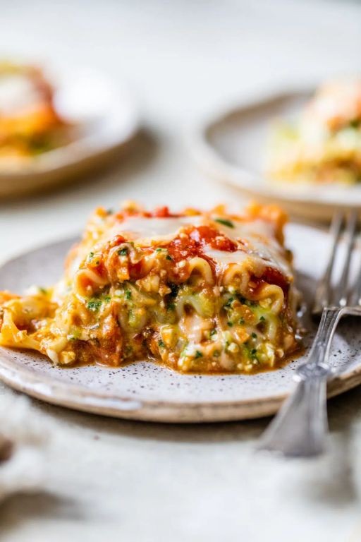 Gluten-Free Cottage Cheese Lasagna with Quinoa Pasta