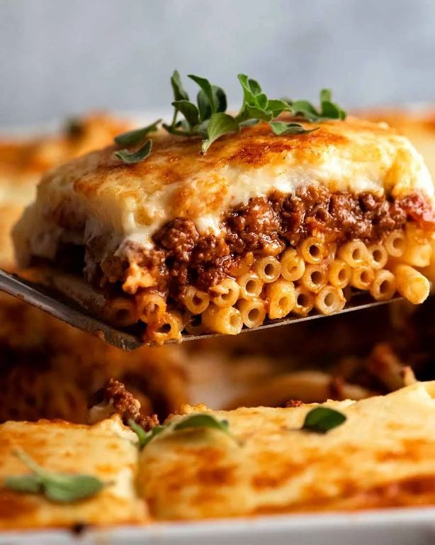 Greek Beef Pastitsio