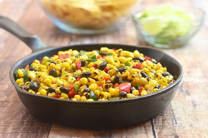 Grilled Corn and Black Bean Salad