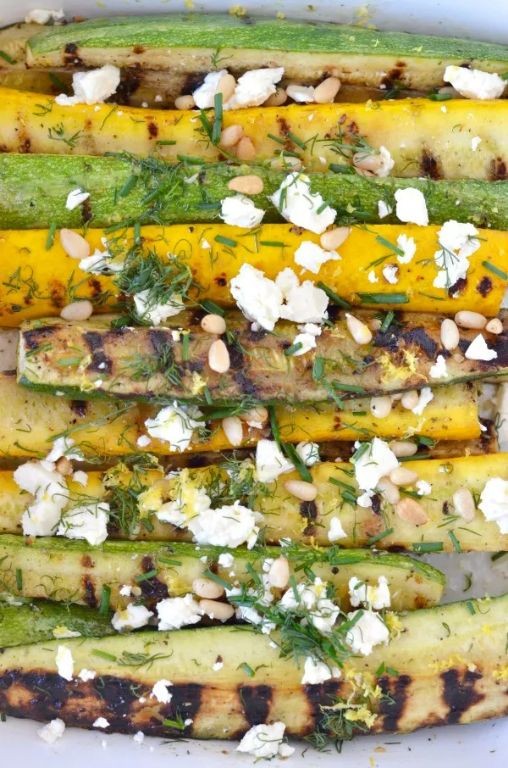 Grilled Opo Squash with Herbs