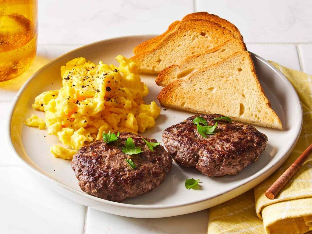 Ground Beef Breakfast Sausage Patties