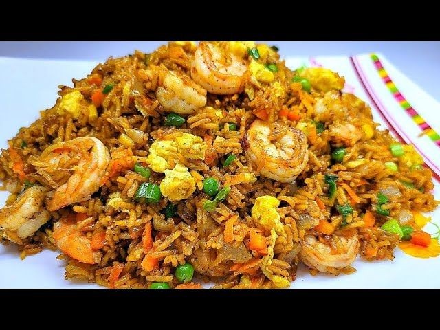 Guyanese Fried Rice with Shrimp