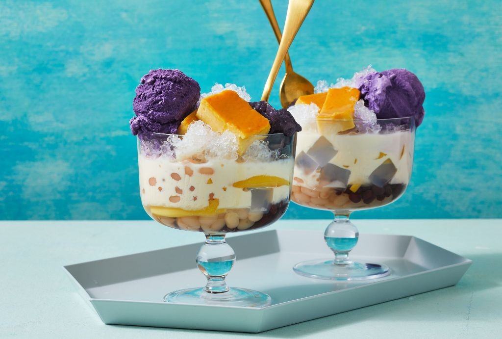 Halo-Halo (Mixed Dessert with Shaved Ice)