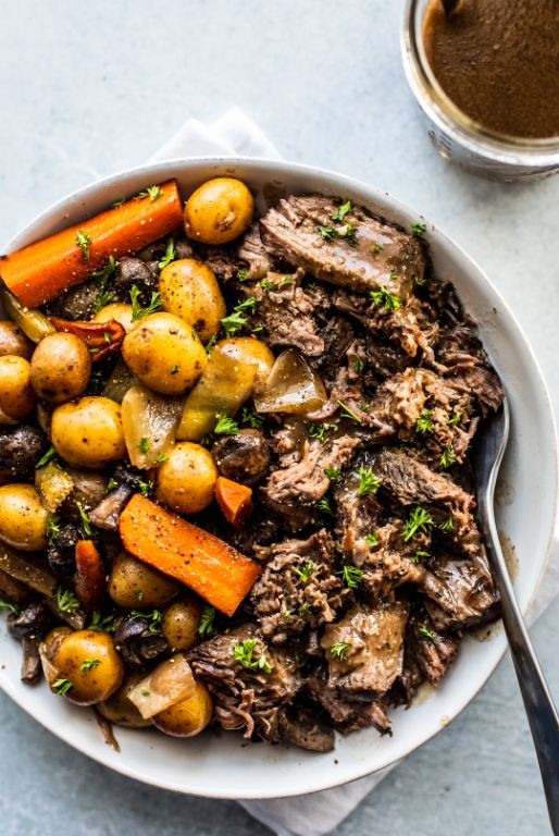 Herbed Pot Roast with Thyme and Rosemary