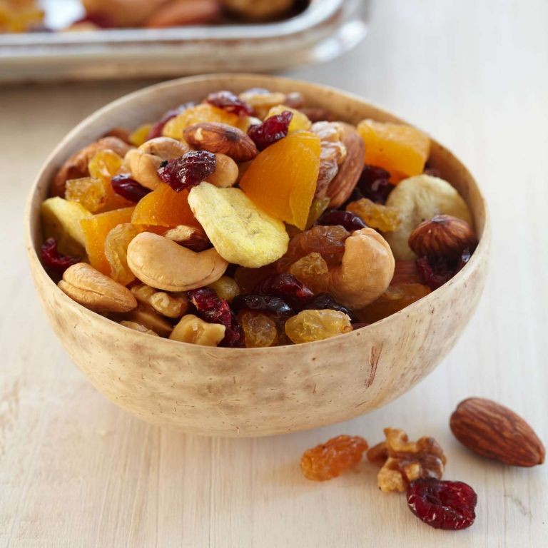 Homemade Dried Fruit Trail Mix
