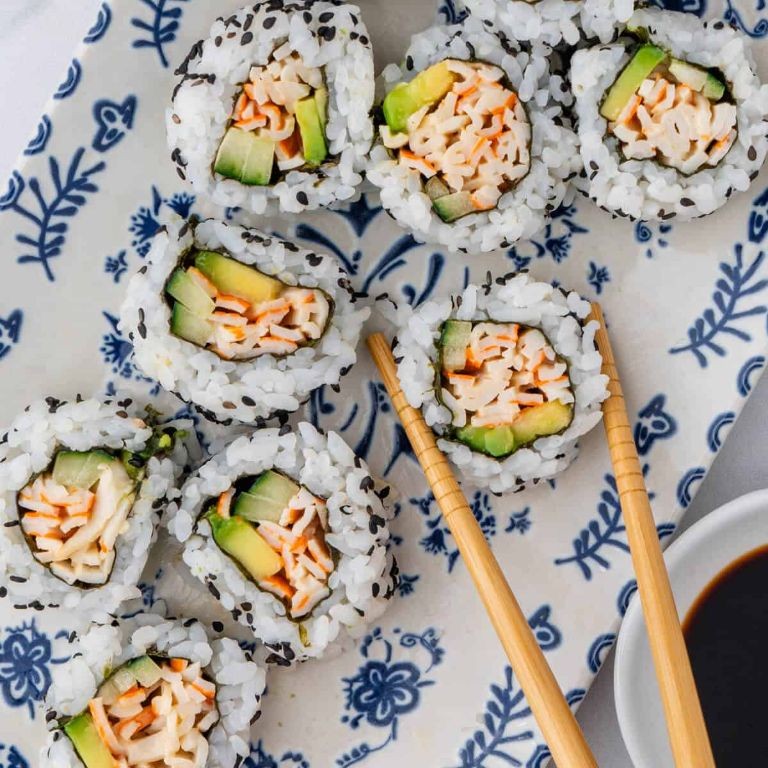 Kani Salad Sushi Rolls