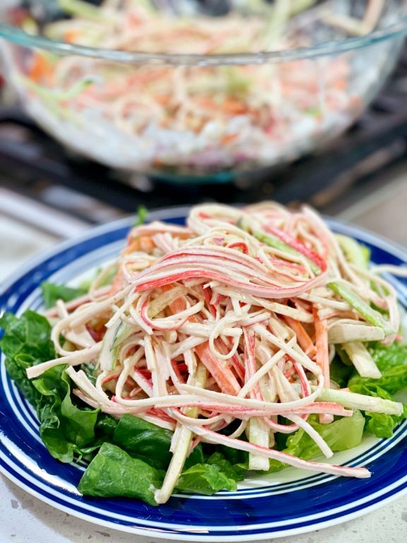 Kani Salad with Spicy Ponzu Sauce