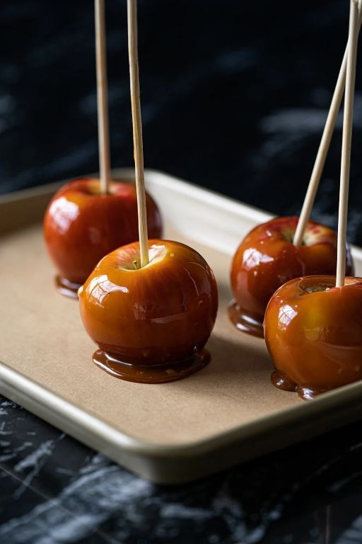 Keto Sugar Free Caramel Apples