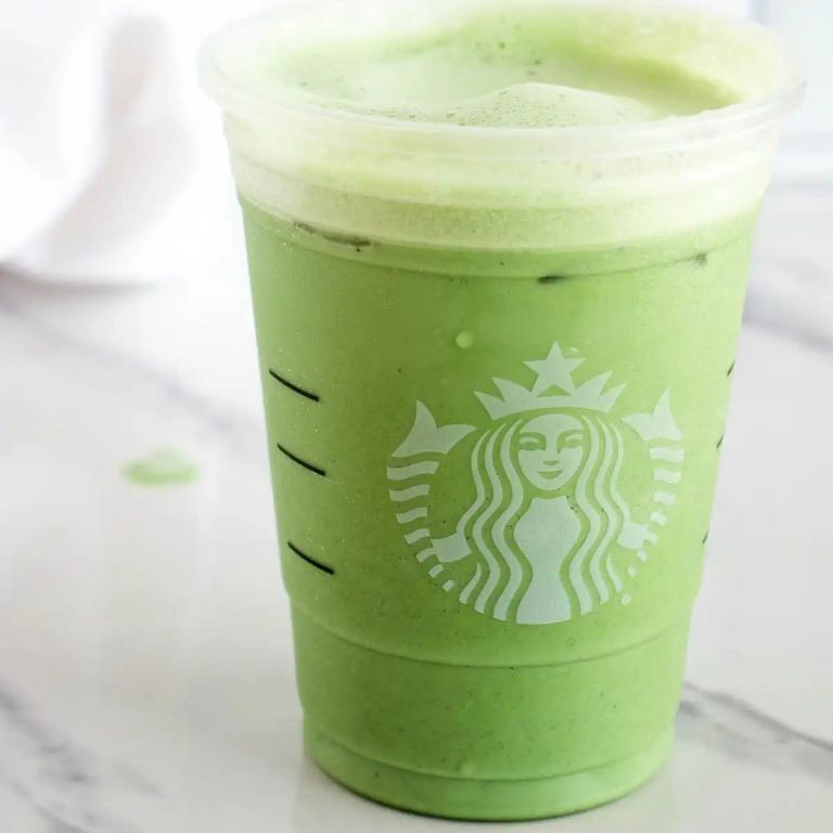 Leaked Starbucks Matcha Green Tea Latte