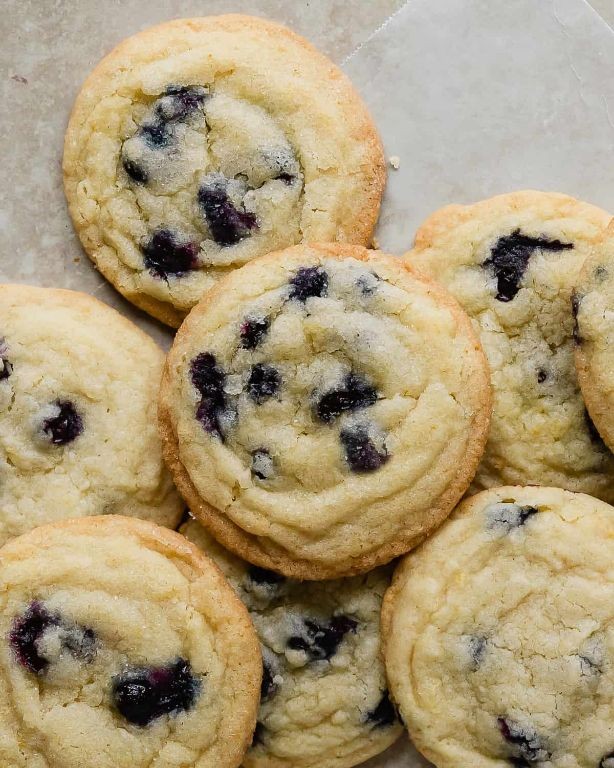 Lemon Blueberry Anginetti Cookies