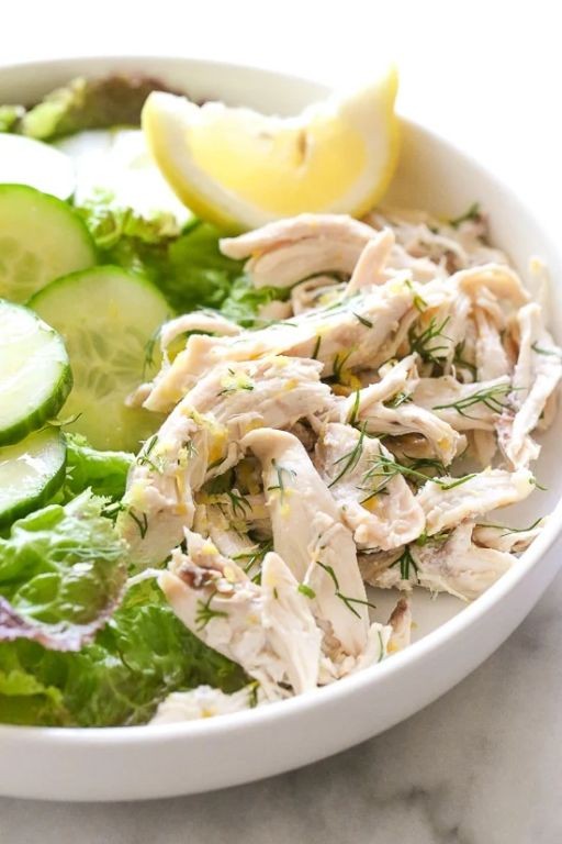 Lemon Dill Chicken Salad