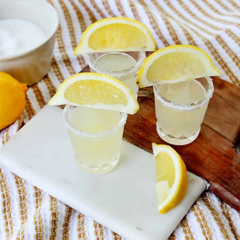 Lemon Drop Candy Shot