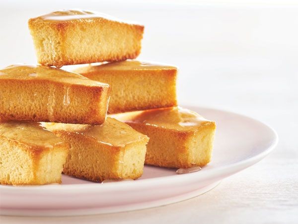 Lemon Glazed Financiers