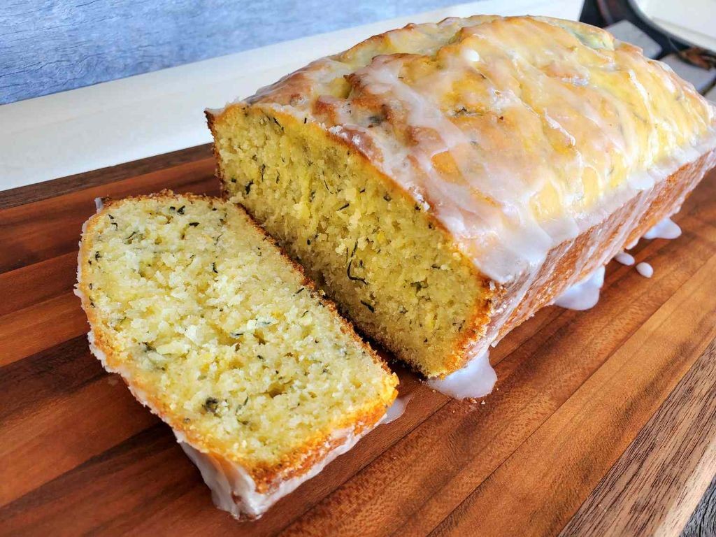 Lemon Glazed Zucchini Bread