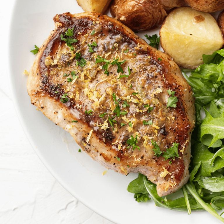 Lemon Pepper Pork Chop Dry Rub