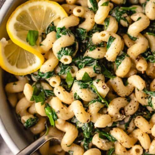 Lemon Tahini Pasta