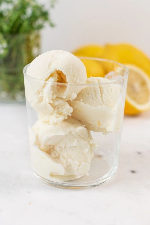 Lemon Thyme Ice Cream