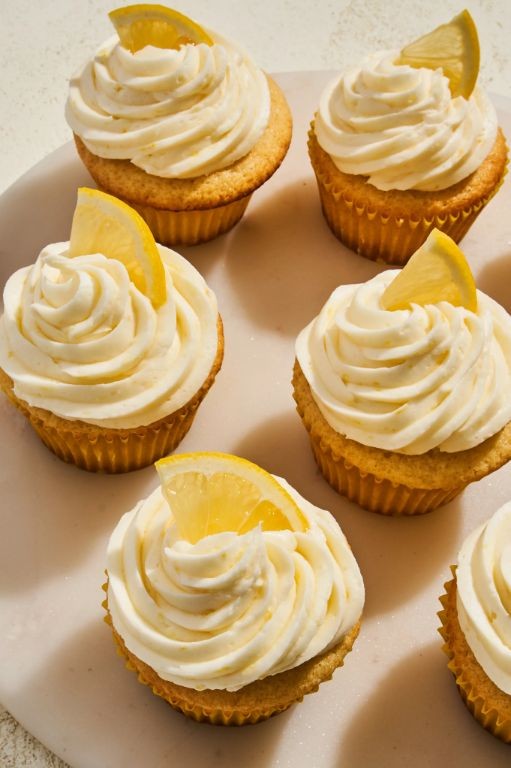 Lemon Zest Steamed Cupcakes