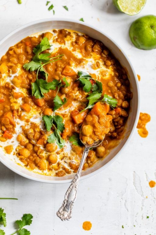 Lentil and Chickpea Curry