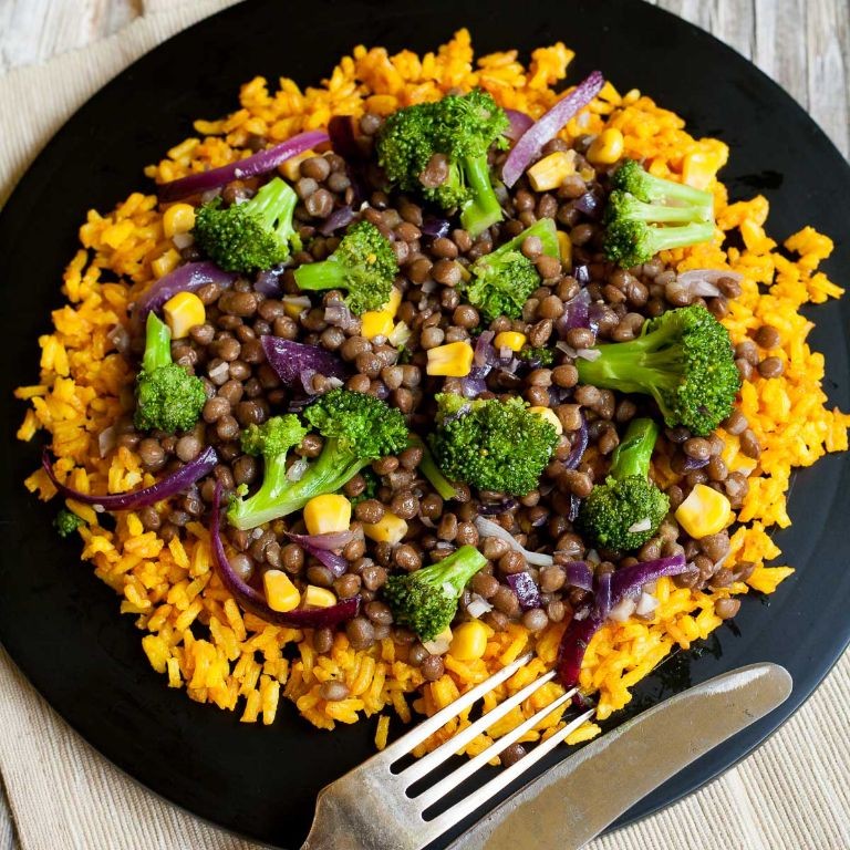 Lentil and Vegetable Stir Fry