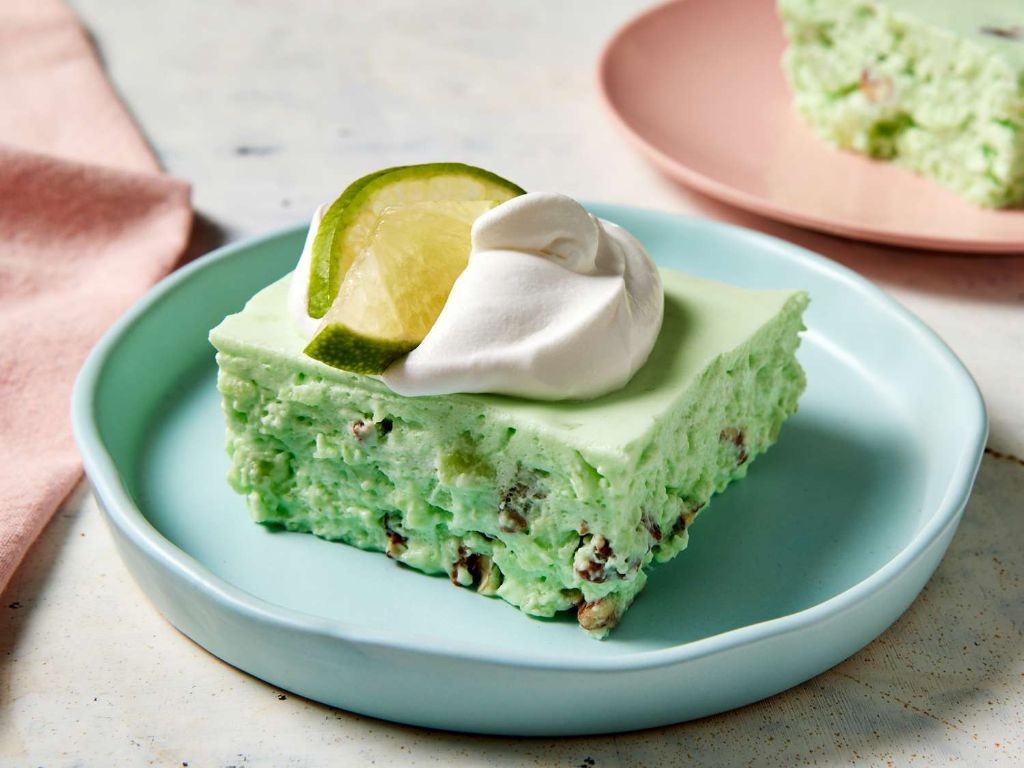 Lime Cream Cheese Jello Parfait