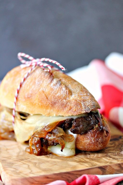 London Broil Sandwiches with Caramelized Onions