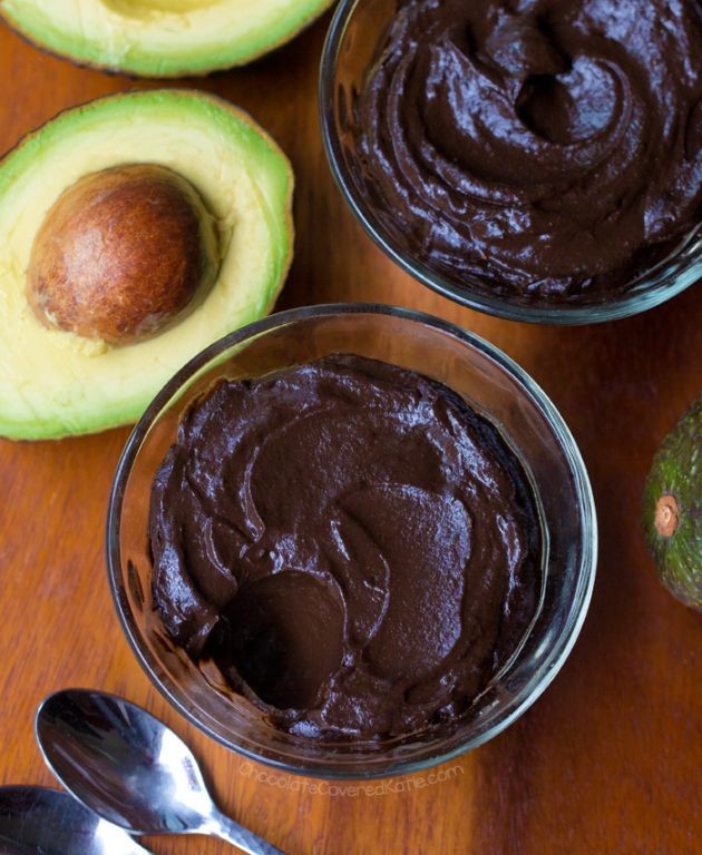 Low Fat Chocolate Avocado Mousse