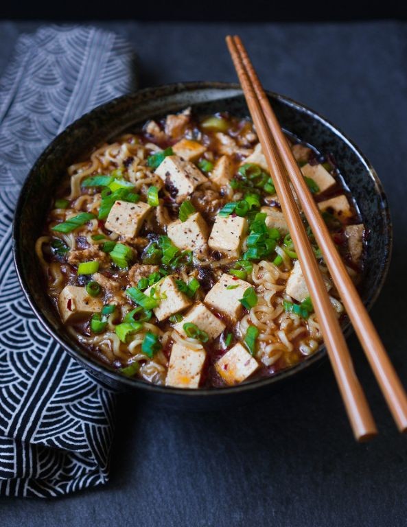 Mapo Tofu Ramen Fusion