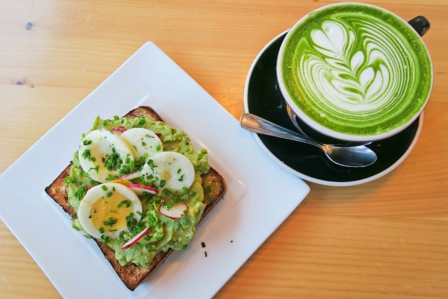 Matcha Avocado Toast