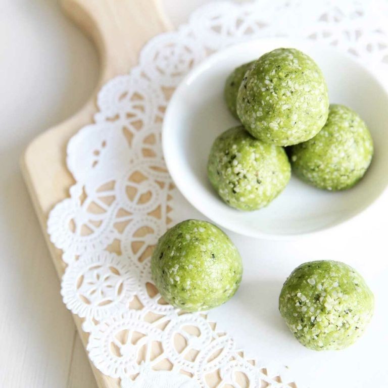 Matcha Collagen Energy Balls
