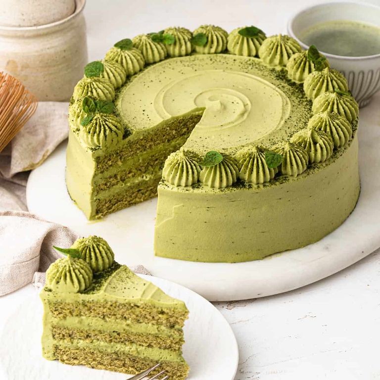 Matcha Green Tea Sponge Cake