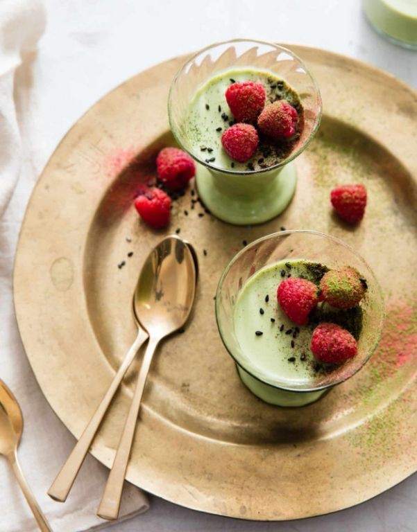 Matcha Panna Cotta