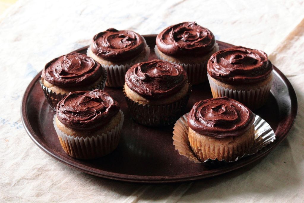 Mocha Almond Steamed Cupcakes