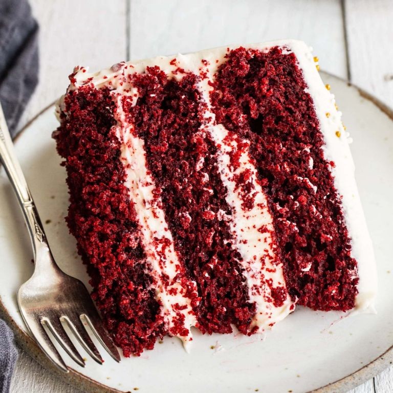 Moist Red Velvet Cake