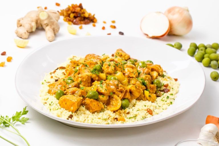 Moroccan Couscous with Preserved Lemon and Olives