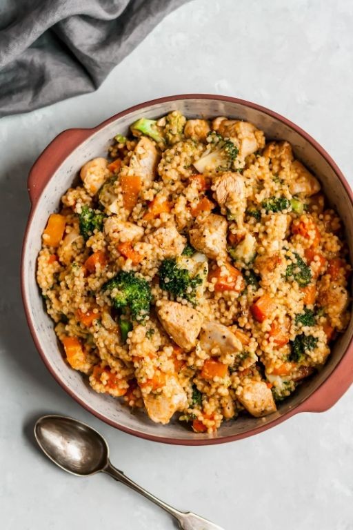 Moroccan Couscous with Roasted Butternut Squash