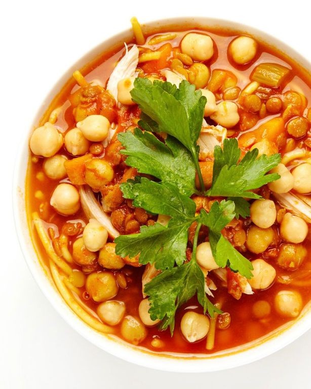 Moroccan-Spiced Chicken Breast Soup