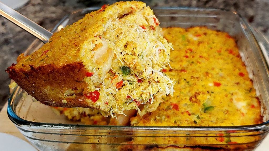 New Orleans-Style Seafood Cornbread Dressing