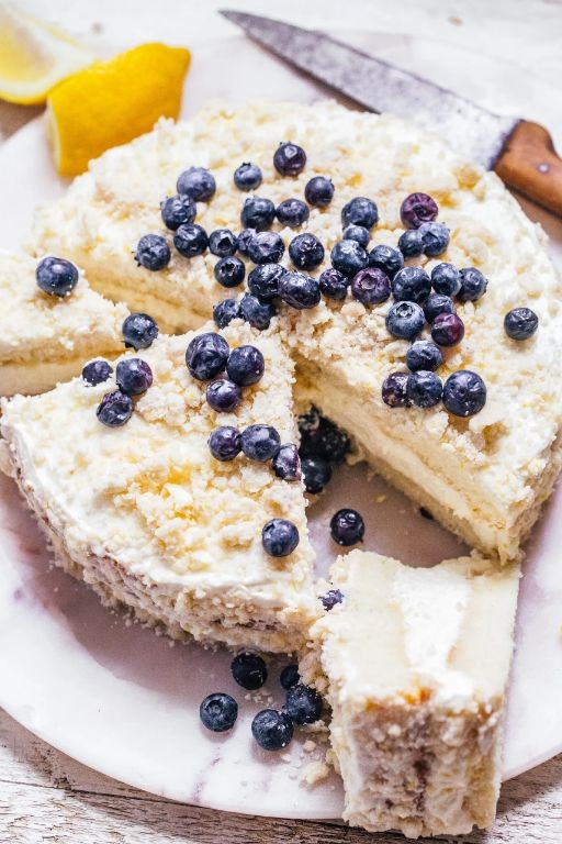 Olive Garden Lemon Blueberry Cake
