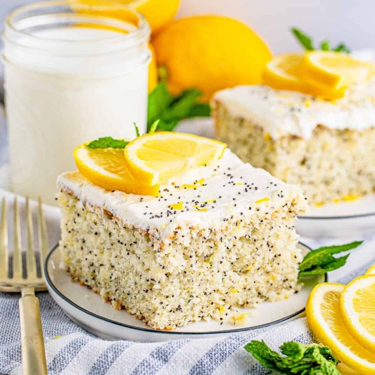 Olive Garden Lemon Poppy Seed Cake