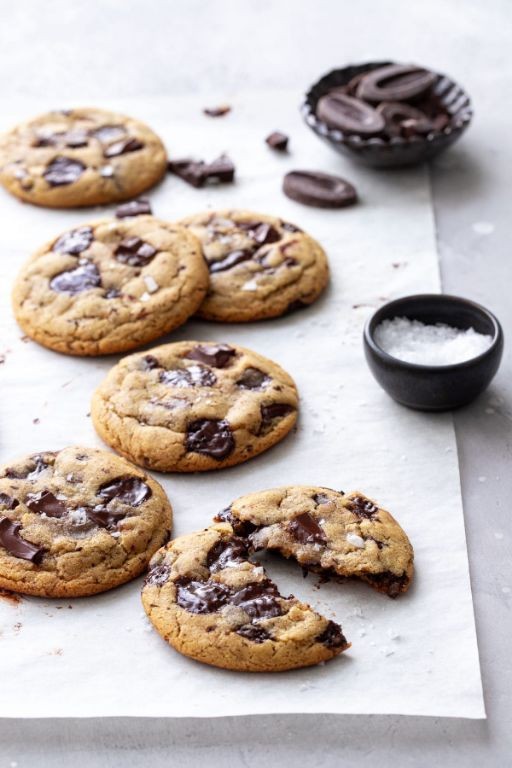 Olive Oil Chocolate Chip Cookies