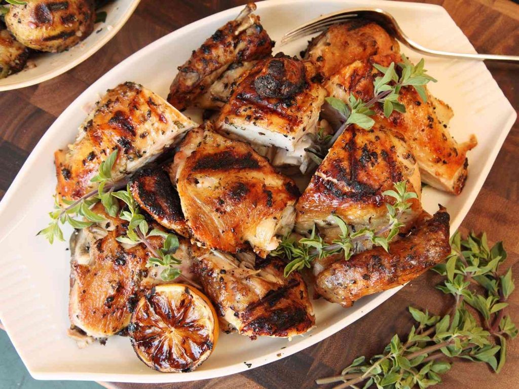 Olive Oil and Herb Grilled Chicken