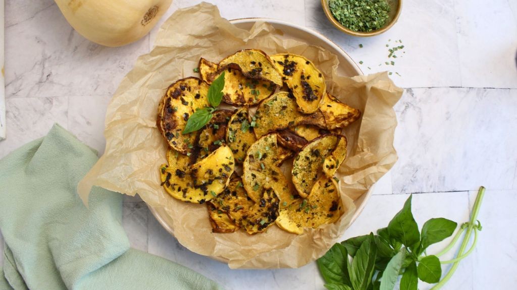 Opo Squash Chips with Spiced Salt