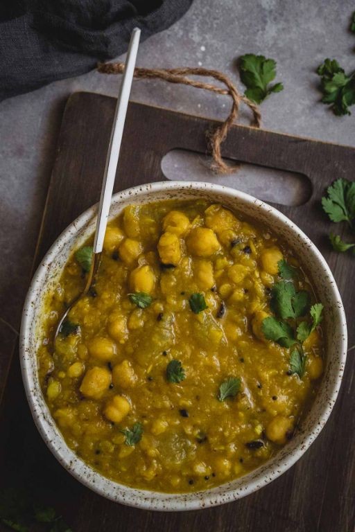 Opo Squash and Lentil Curry