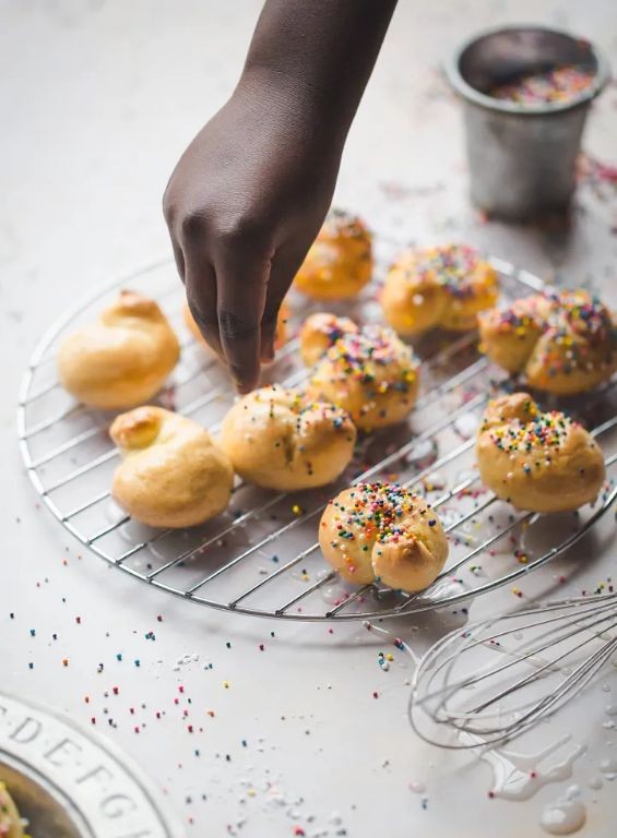 Orange Blossom Anginetti Cookies