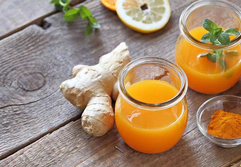 Orange and Ginger Detox Drink