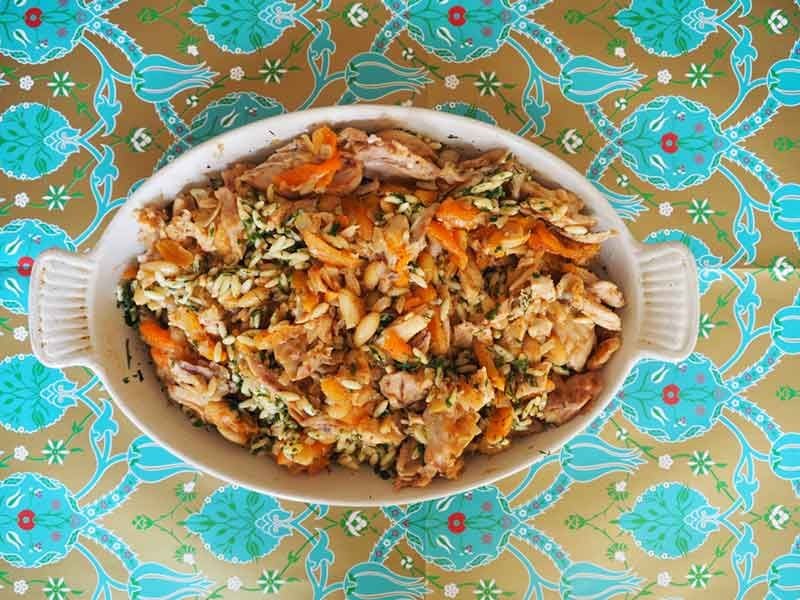 Ottoman-Style Braised Chicken with Apricots