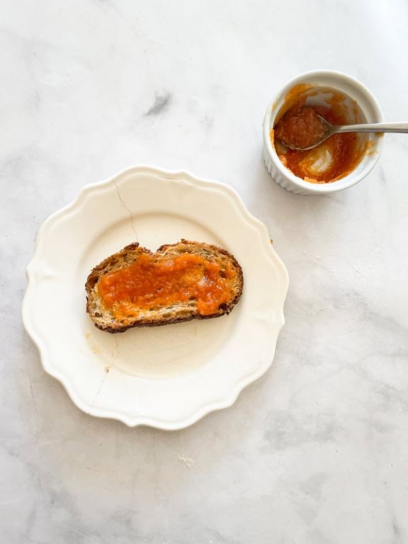 Persimmon and Almond Jam